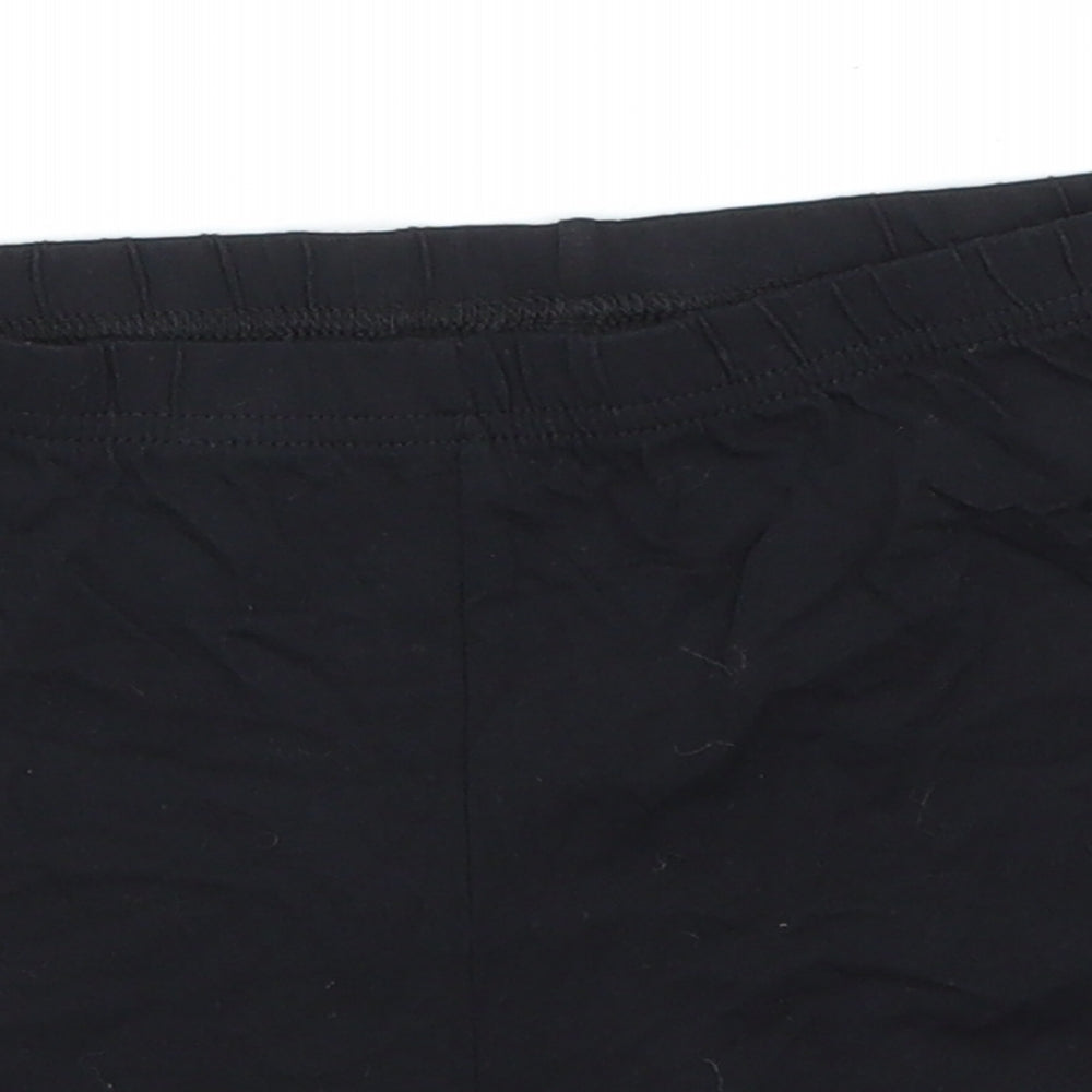 George Boys Black  Cotton Sweat Shorts Size 9-10 Years  Regular