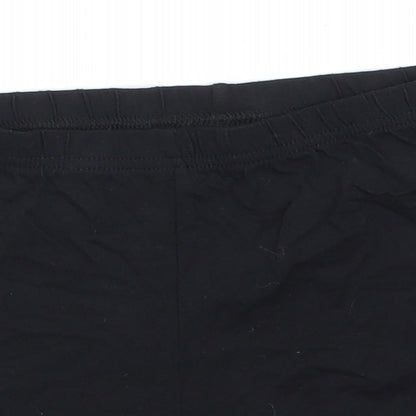 George Boys Black  Cotton Sweat Shorts Size 9-10 Years  Regular
