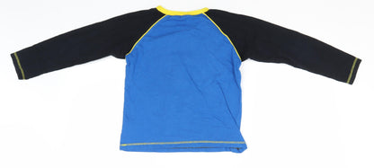 Batman Boys Blue Solid Cotton  Pyjama Top Size 7-8 Years   - Gotham Guardian