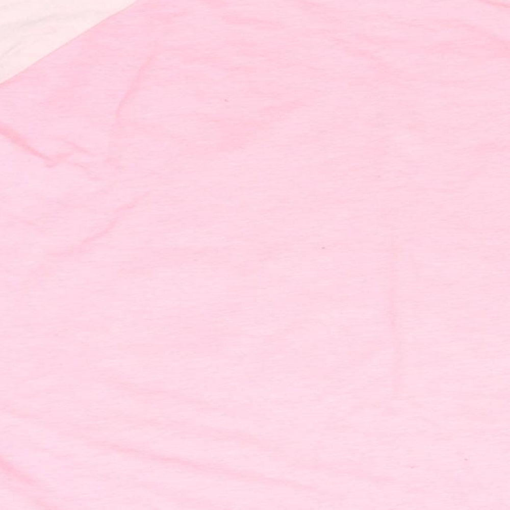 Disney Girls Pink Solid Polyester Top Pyjama Top Size 6-7 Years   - Lion King