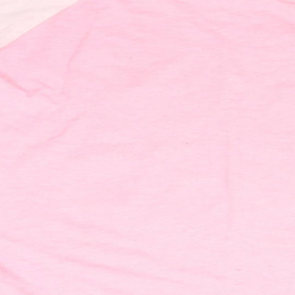 Disney Girls Pink Solid Polyester Top Pyjama Top Size 6-7 Years   - Lion King