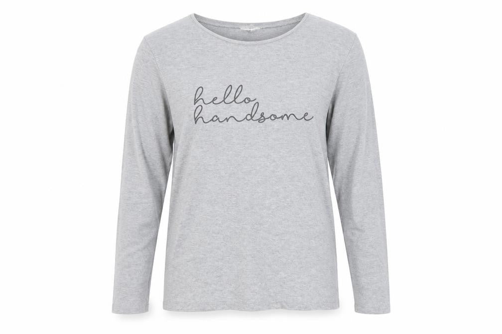 Womens UK Size 10 In the Style Grey Basic T-Shirt