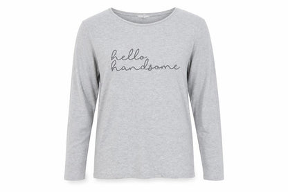 Womens UK Size 10 In the Style Grey Basic T-Shirt