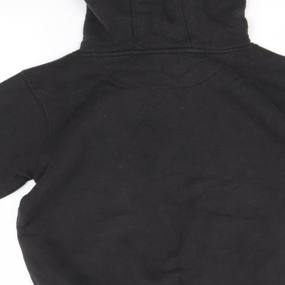 Mens UK Size S Preworn Brown Pullover Hoodie