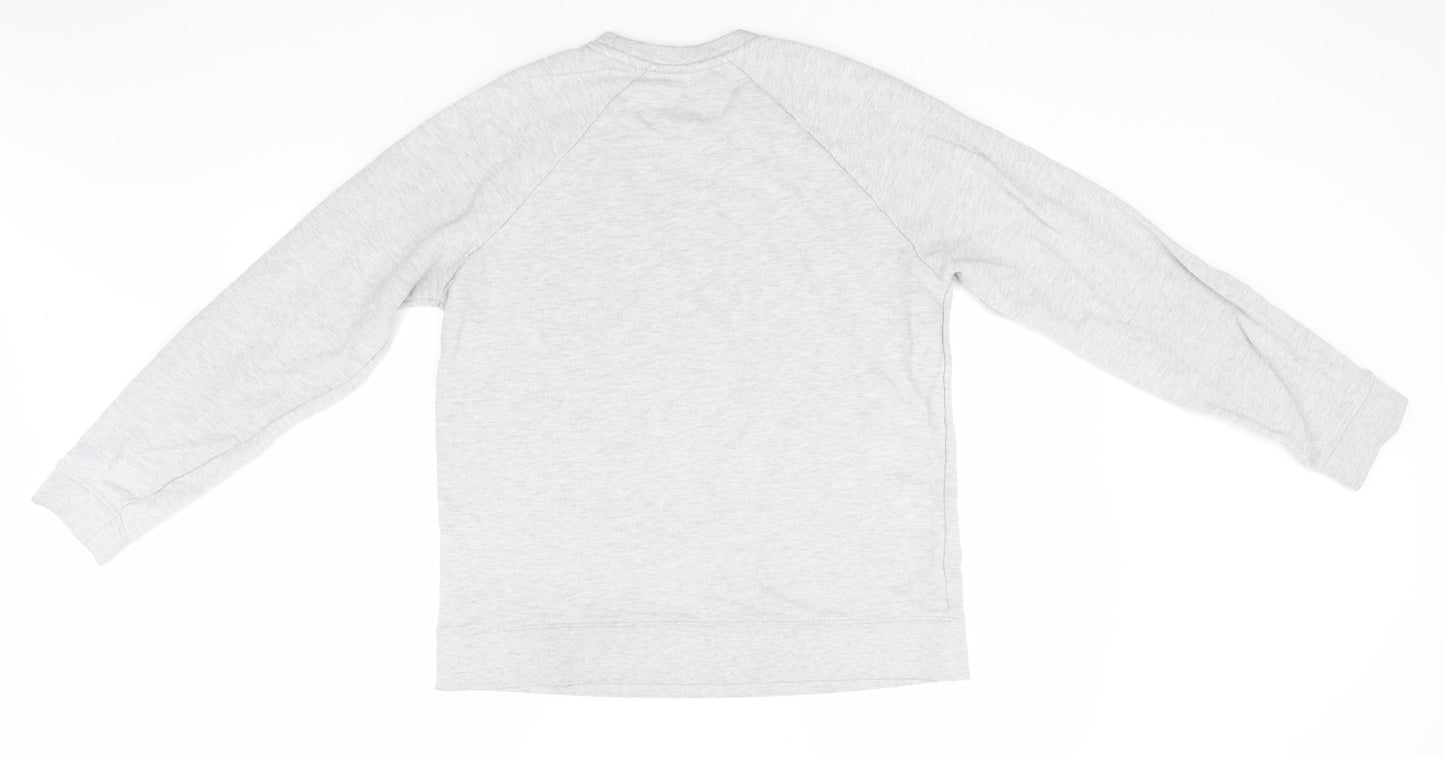 ASOS Mens Grey Round Neck  Polyester Pullover Jumper Size L