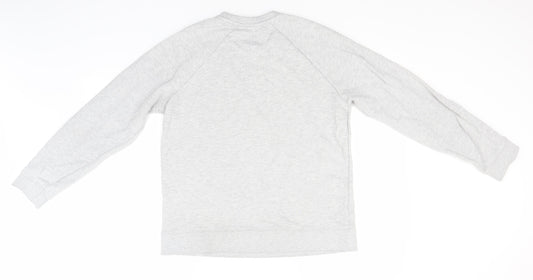 ASOS Mens Grey Round Neck  Polyester Pullover Jumper Size L