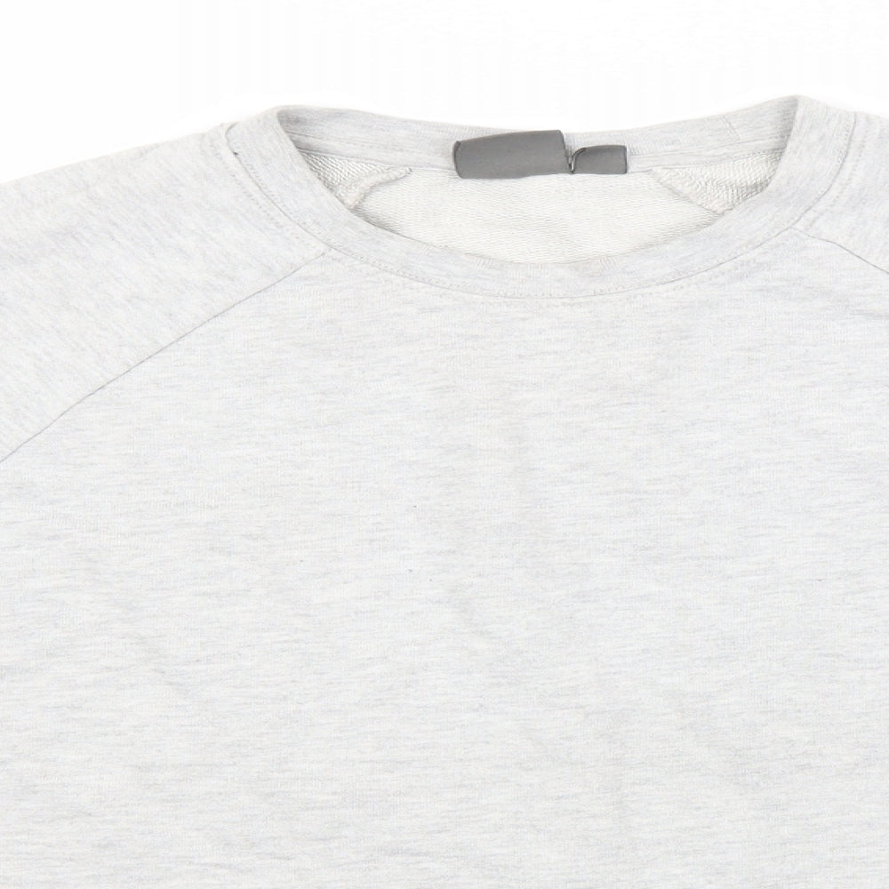 ASOS Mens Grey Round Neck  Polyester Pullover Jumper Size L