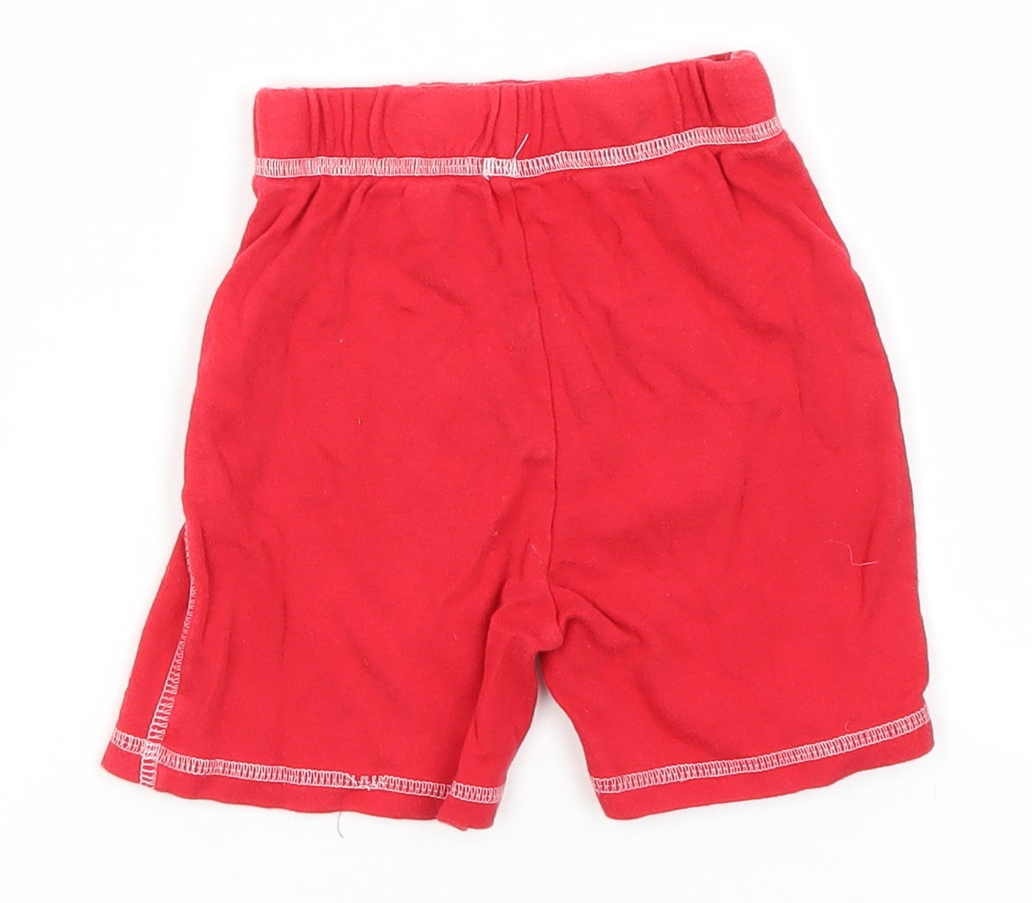 George Baby Red  Cotton Sweatpants Leggings Size 12-18 Months