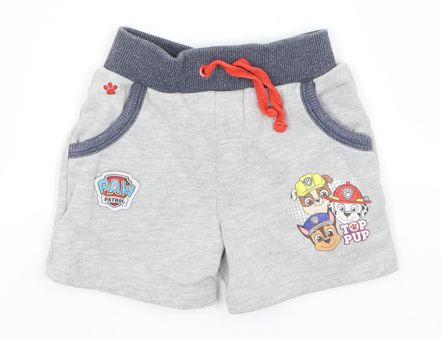 Paw Petrol Baby Grey  Cotton Sweatpants Trousers Size 18-24 Months