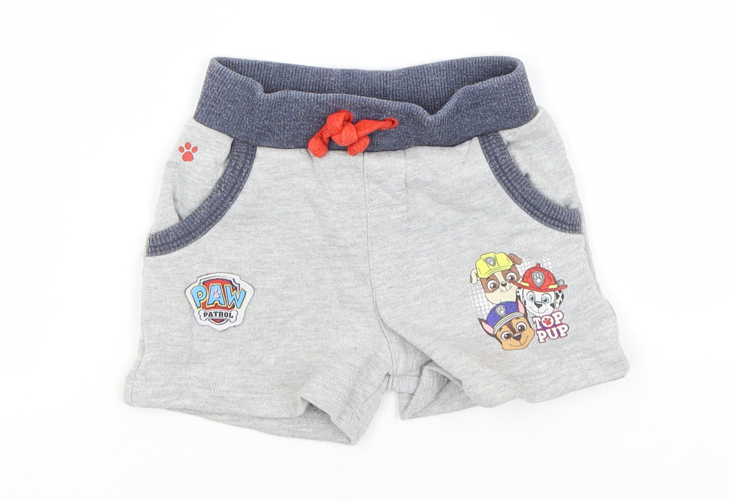 Paw Petrol Baby Grey  Cotton Sweatpants Trousers Size 18-24 Months