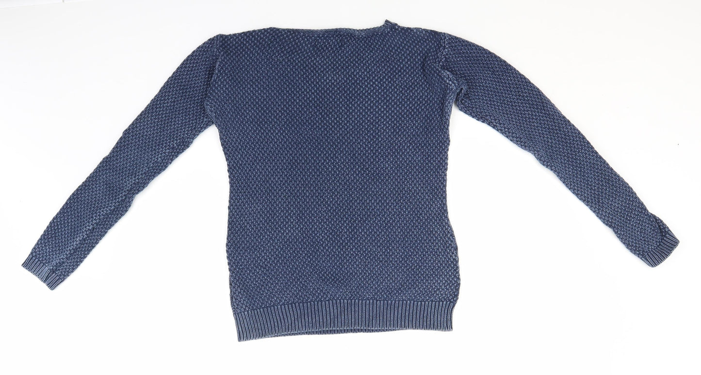 Womens UK Size 6 NEXT Blue Pullover Jumper