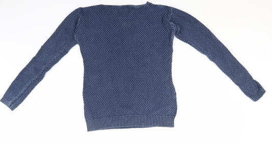 Womens UK Size 6 NEXT Blue Pullover Jumper