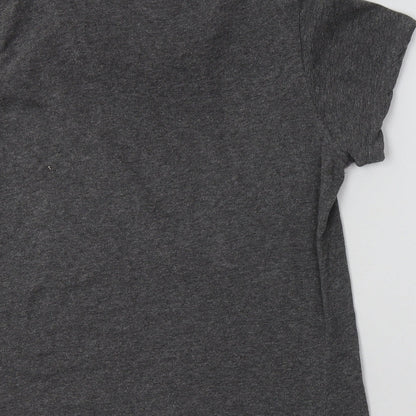 Preworn Womens Grey  Cotton Top Pyjama Top Size M   - Up To No Good