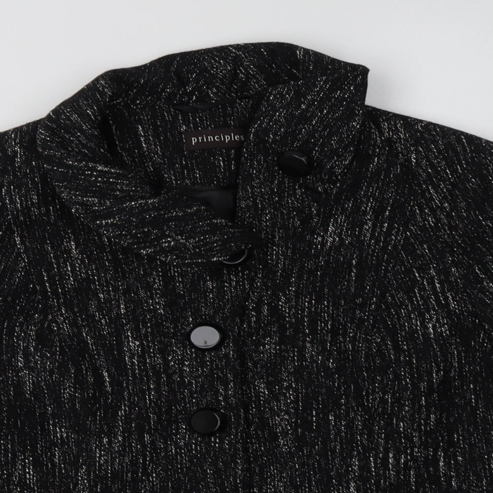 Principles Womens Black   Jacket Blazer Size 12