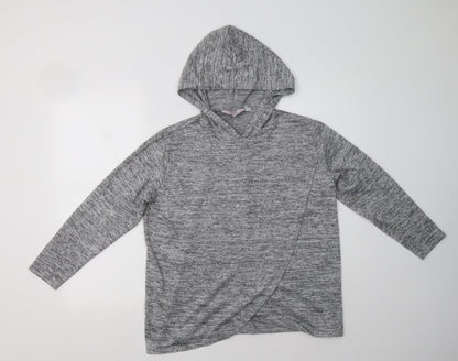 Womens UK Size 10 Dorothy Perkins Grey Pullover Jumper