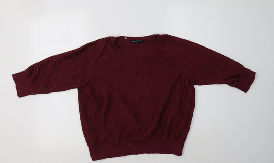 Womens UK Size S French Connection Purple Pullover Sweatshirt