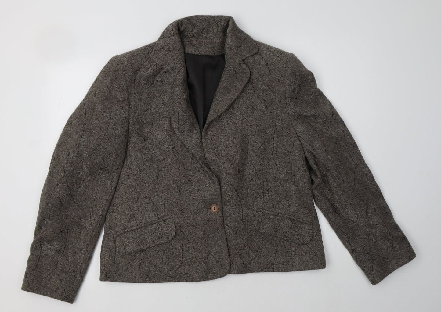 Womens UK Size 18 Preworn Grey Jacket
