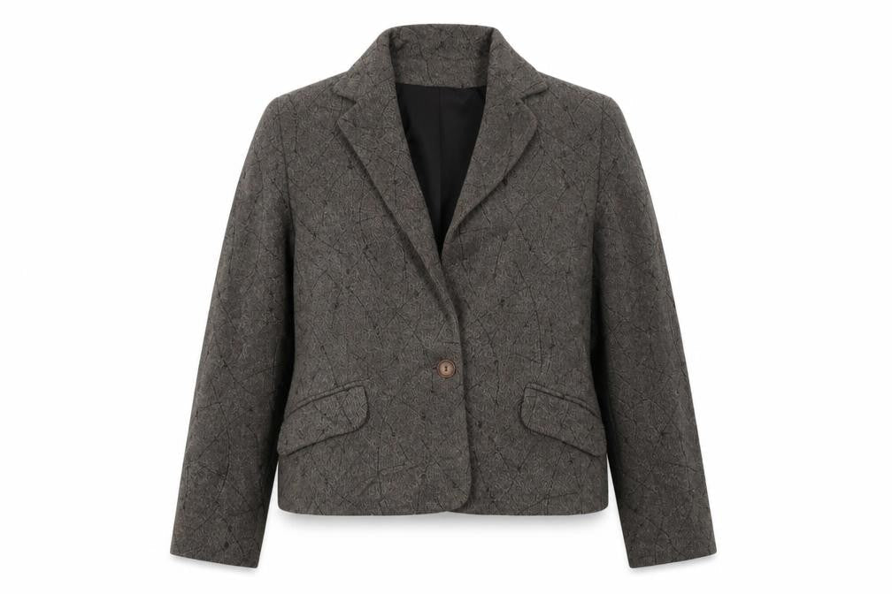 Womens UK Size 18 Preworn Grey Jacket