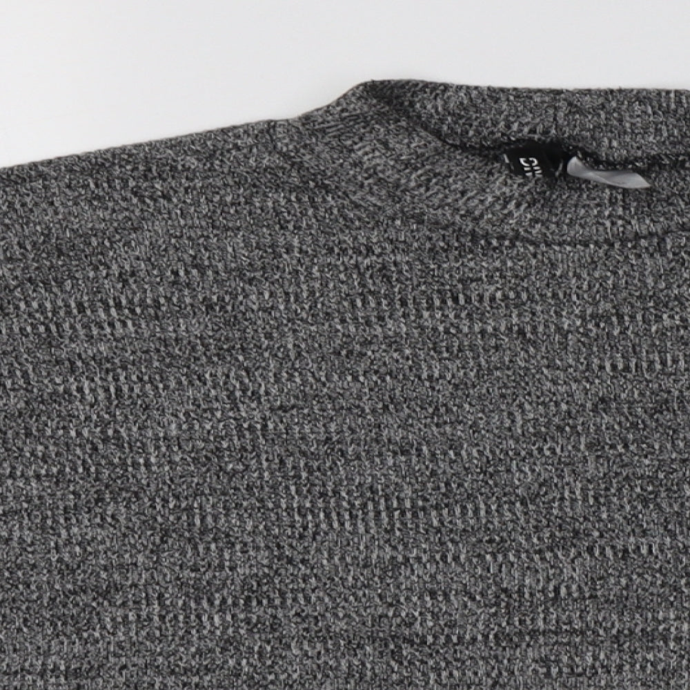 Womens UK Size M H&M Grey Pullover Jumper