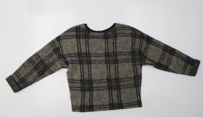 Womens UK Size 6 Topshop Beige Pullover Jumper