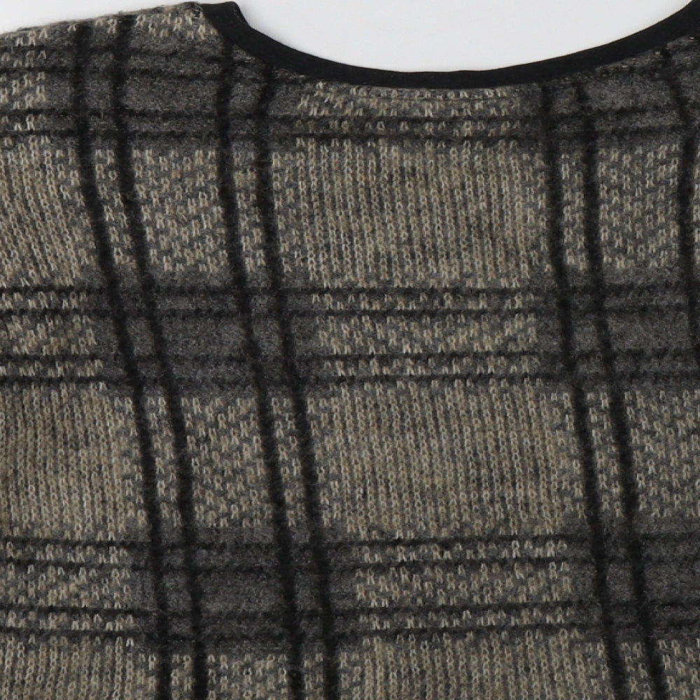 Womens UK Size 6 Topshop Beige Pullover Jumper