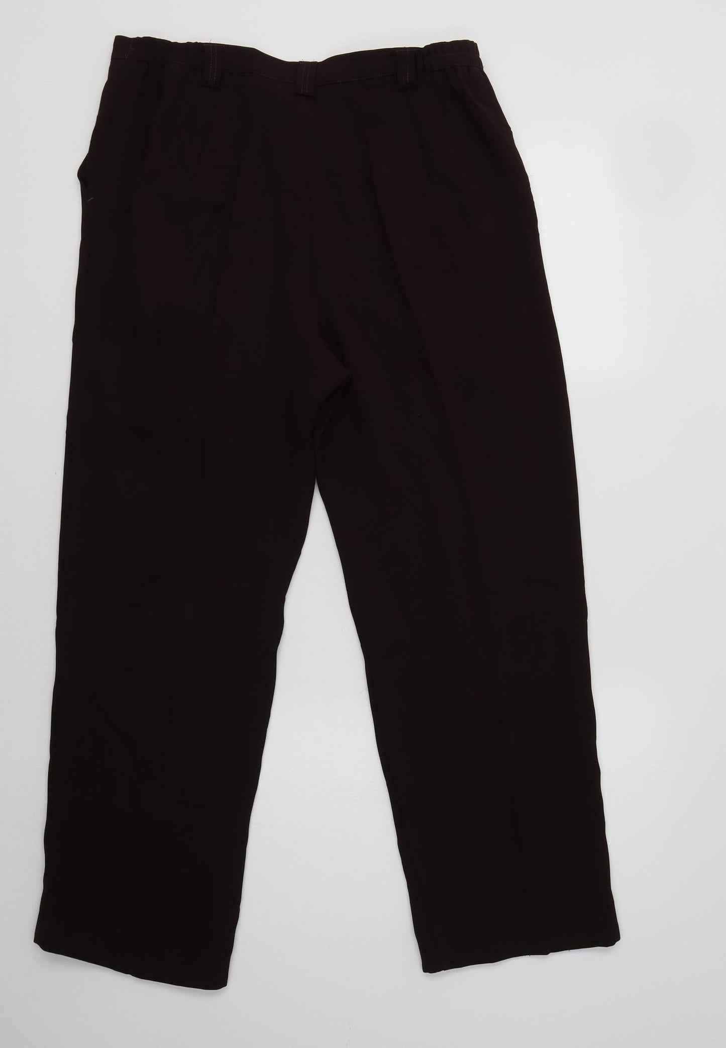 La Maison du Jersey Womens Purple  Polyester Dress Pants Trousers Size 12 L29 in Regular