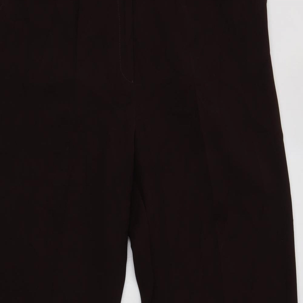 La Maison du Jersey Womens Purple  Polyester Dress Pants Trousers Size 12 L29 in Regular