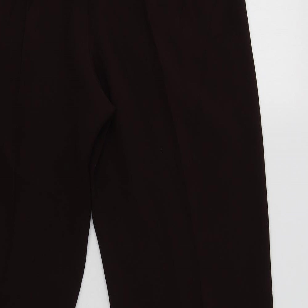 La Maison du Jersey Womens Purple  Polyester Dress Pants Trousers Size 12 L29 in Regular