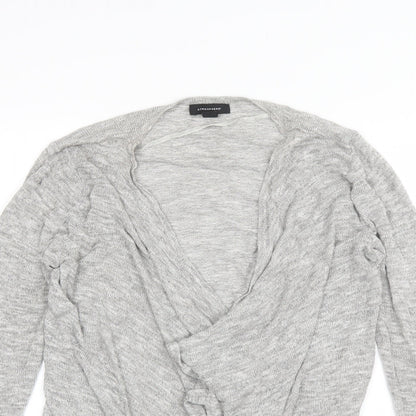 Womens UK Size M Atmosphere Grey Cardigan Jumper