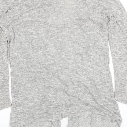 Womens UK Size M Atmosphere Grey Cardigan Jumper