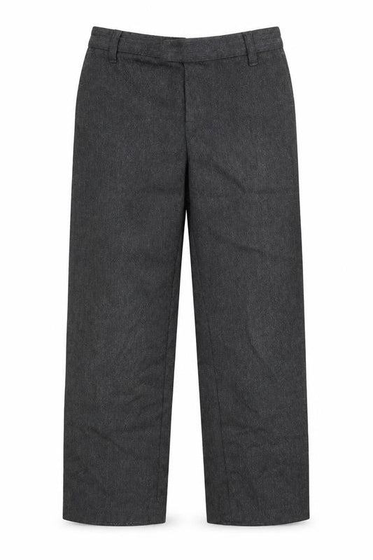 George Boys Grey  Polyester Dress Pants Trousers Size 6-7 Years  Regular