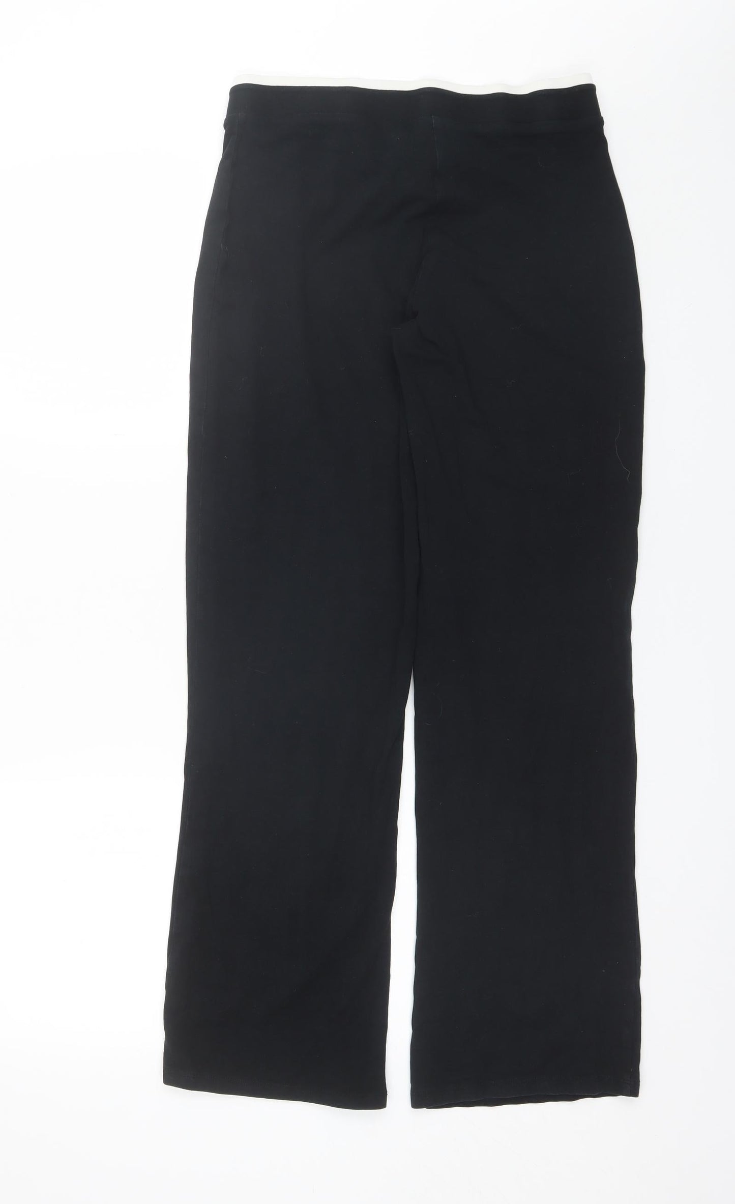 Womens UK Size 10 Marks and Spencer Regular Fit  Black Trousers