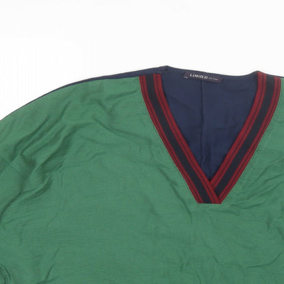 Womens UK Size 12 Marks and Spencer Green Basic Blouse