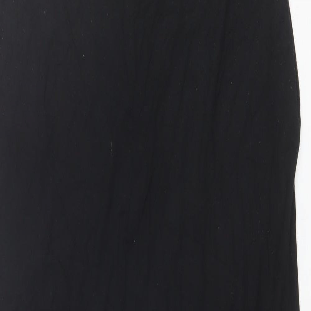 George Womens Black  Polyester Tank Dress  Size 14  Round Neck