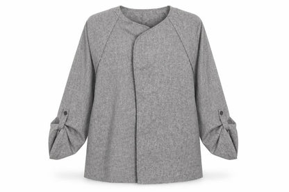 Womens UK Size L SheIn Grey Jacket