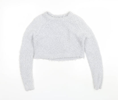 Womens UK Size 6 River Island Blue Pullover Jumper