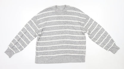 Womens UK Size 12 M&S Grey Pullover Jumper