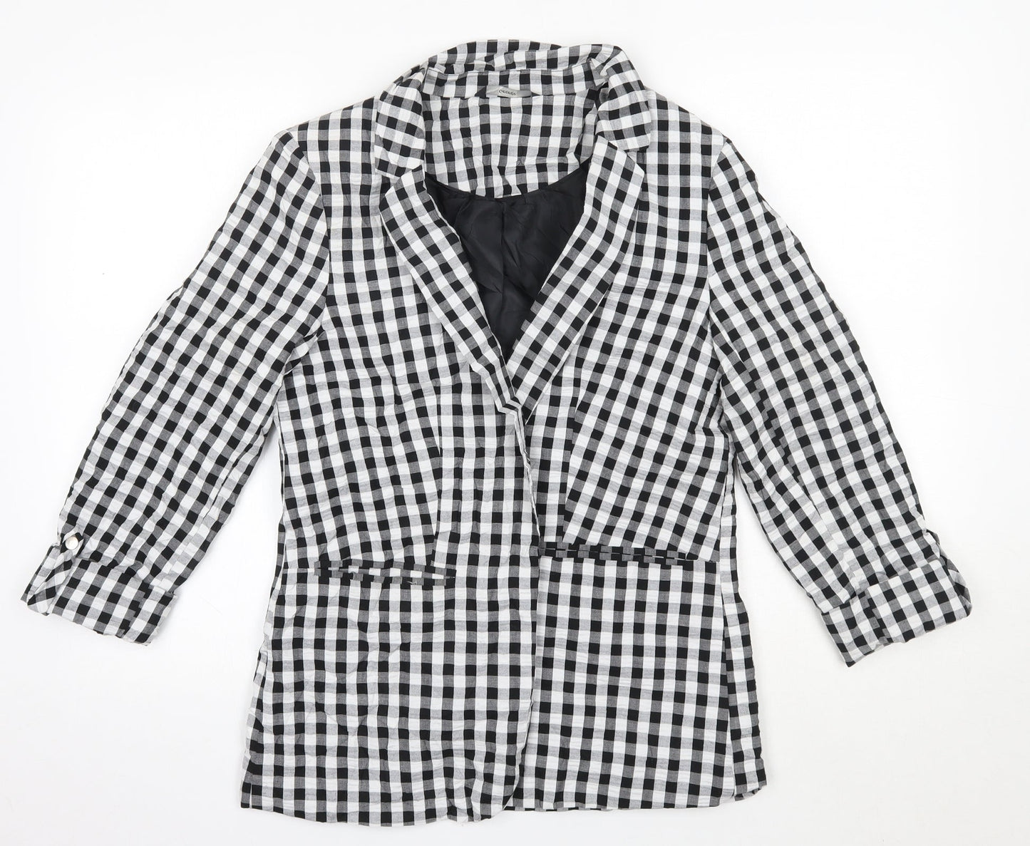 George Womens Multicoloured Check  Jacket Coat Size 10