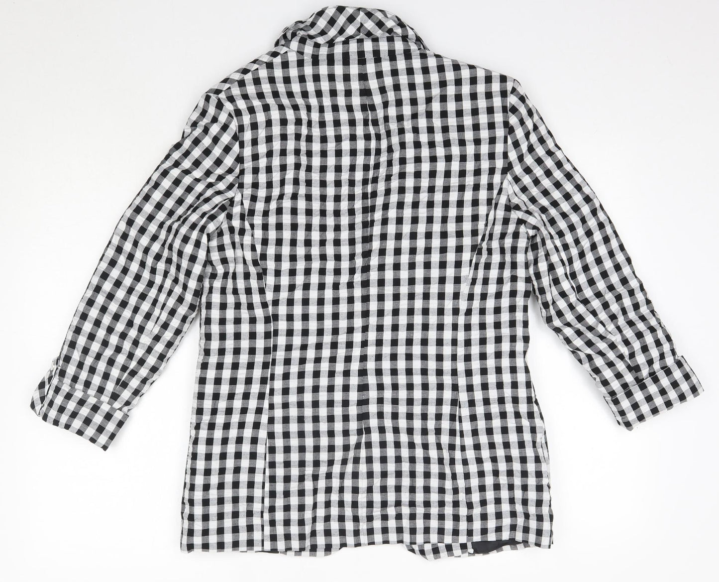 George Womens Multicoloured Check  Jacket Coat Size 10