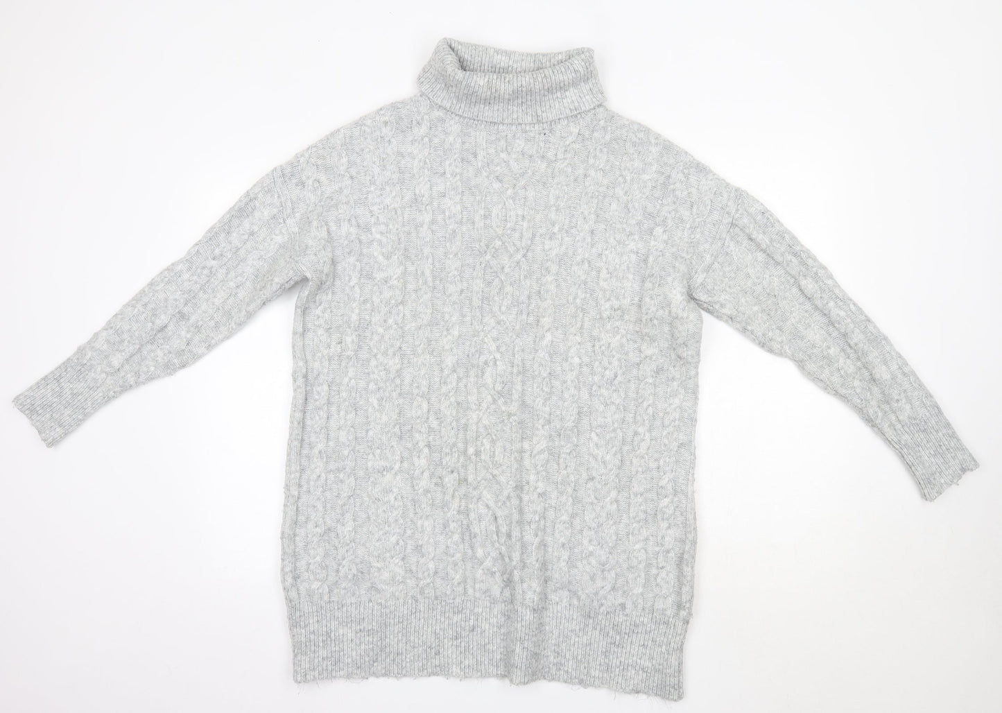Womens UK Size S Matalan Grey Pullover Jumper