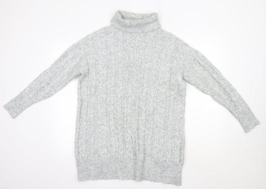 Womens UK Size S Matalan Grey Pullover Jumper