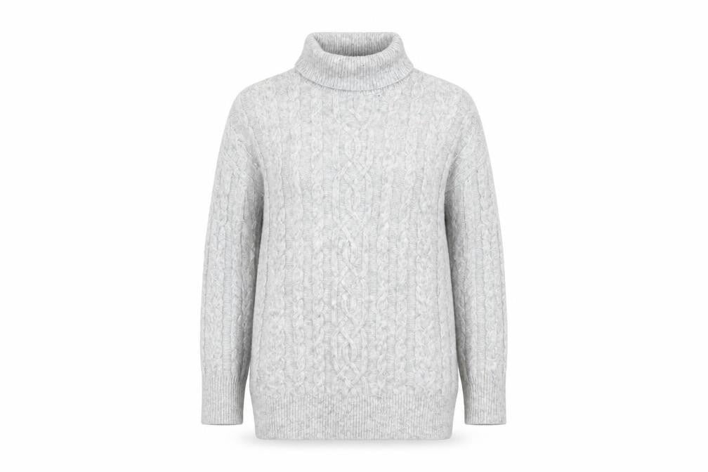 Womens UK Size S Matalan Grey Pullover Jumper