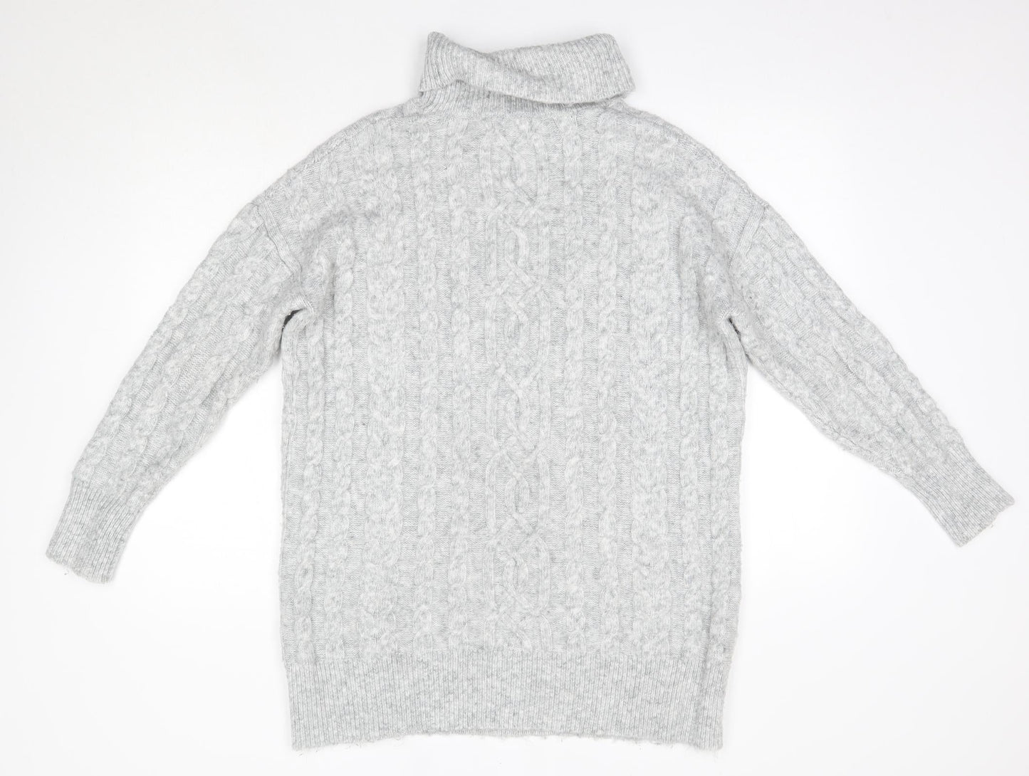Womens UK Size S Matalan Grey Pullover Jumper