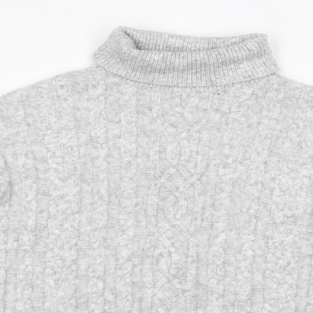 Womens UK Size S Matalan Grey Pullover Jumper