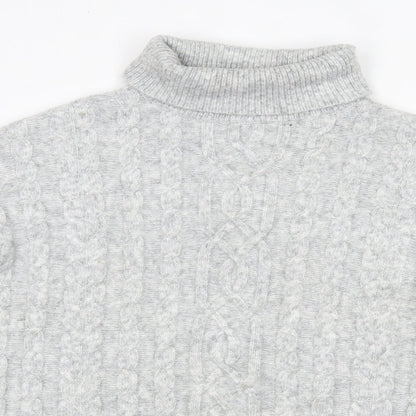 Womens UK Size S Matalan Grey Pullover Jumper