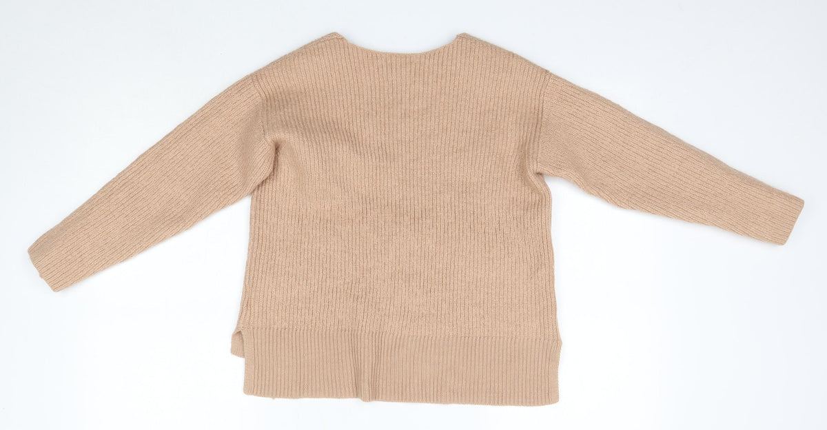 Womens UK Size S H&M Pink Pullover Jumper