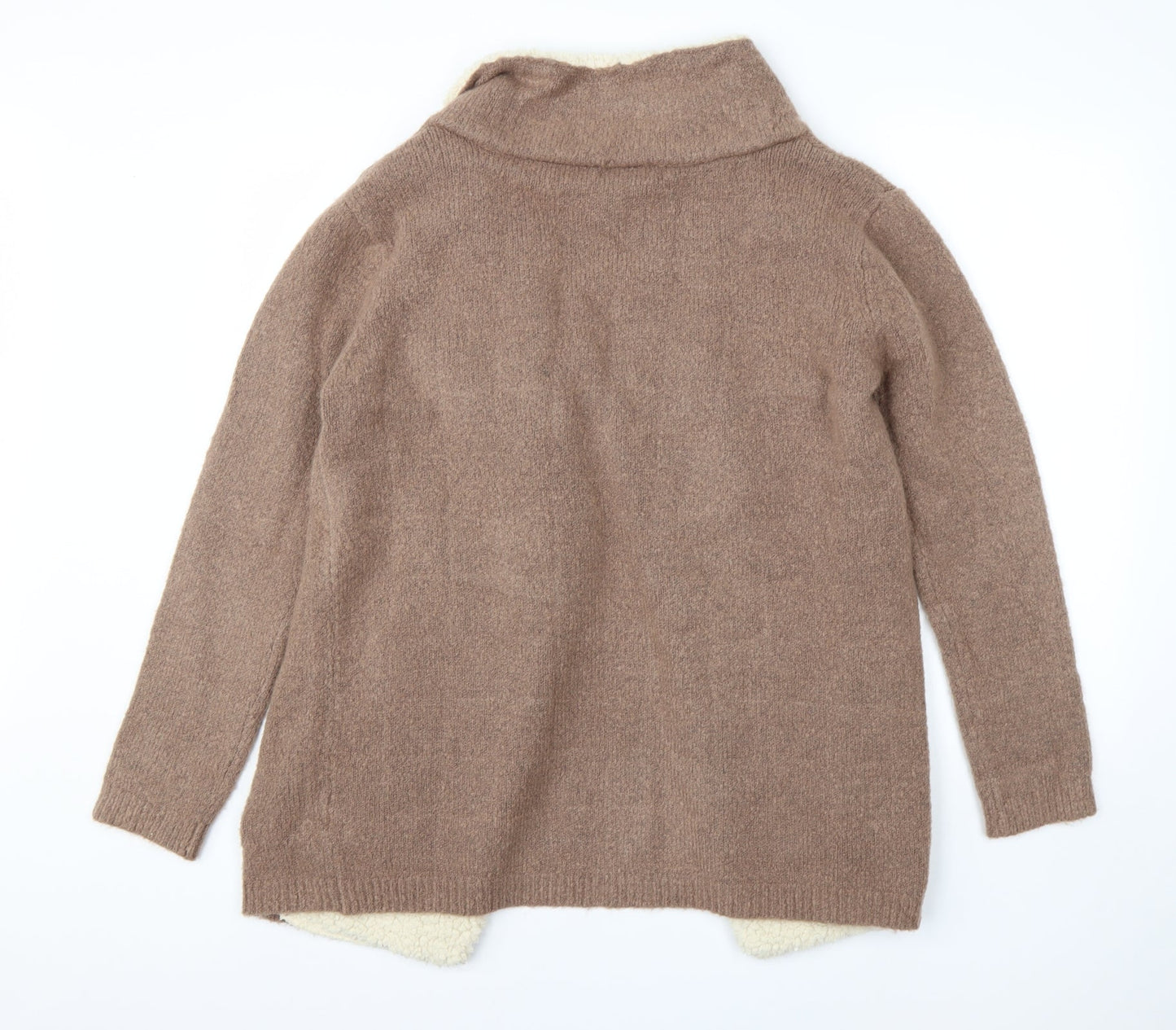 Primark Womens Brown   Jacket Coatigan Size M