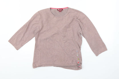 Womens UK Size 12 Monsoon Pink Pullover Jumper