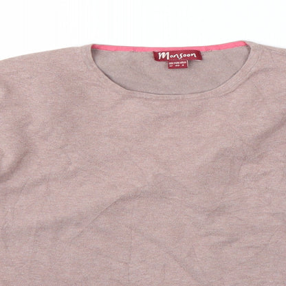 Womens UK Size 12 Monsoon Pink Pullover Jumper