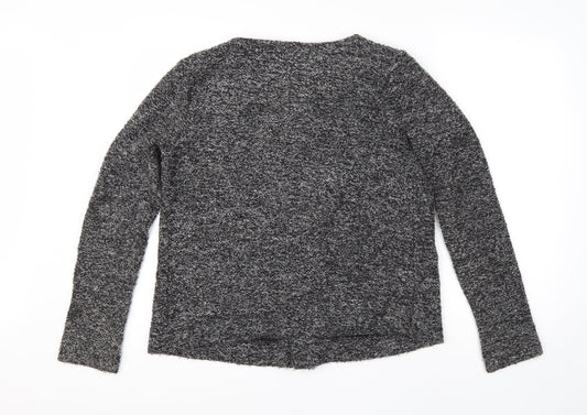 Womens UK Size 12 NEXT Black Cardigan Jumper